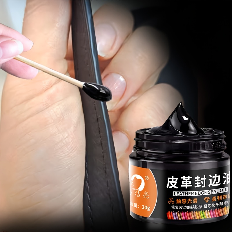 Leather Shoe Polish - Zestaw oleju do wykończeń skórzanych 30g