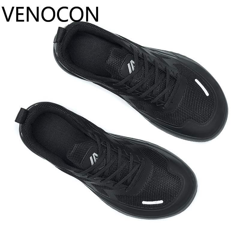 Sneaker Box - VENOCON Dzianinowe Sneakersy Barefoot Męskie z