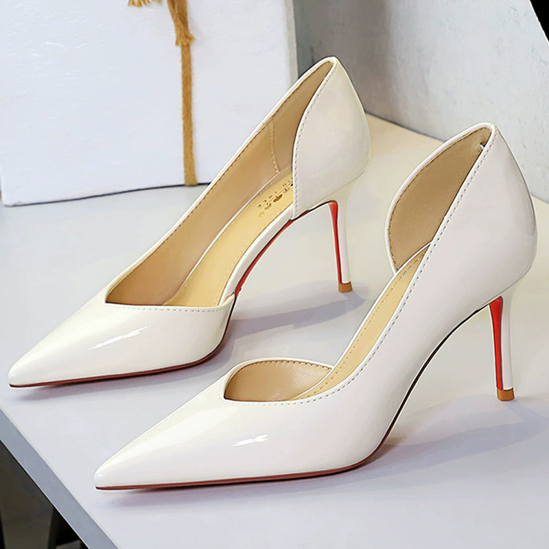 BIGTREE Damskie Czółenka Lakie – Shoe Tree recenzja i cena