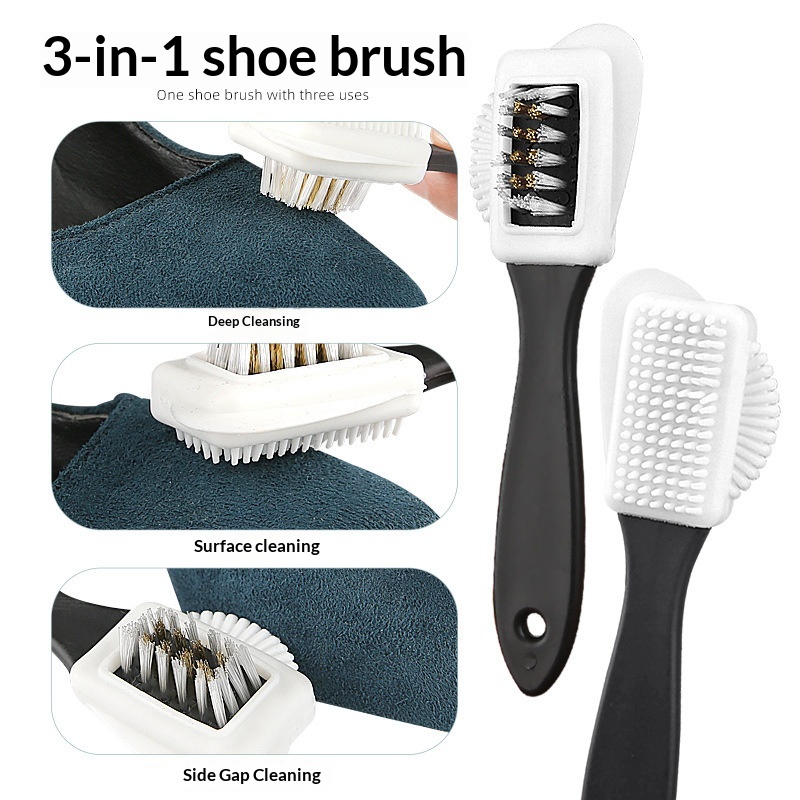 1/2 szt. 3-stronna szczotka do – Shoe Cleaning Brush recenzja i cena
